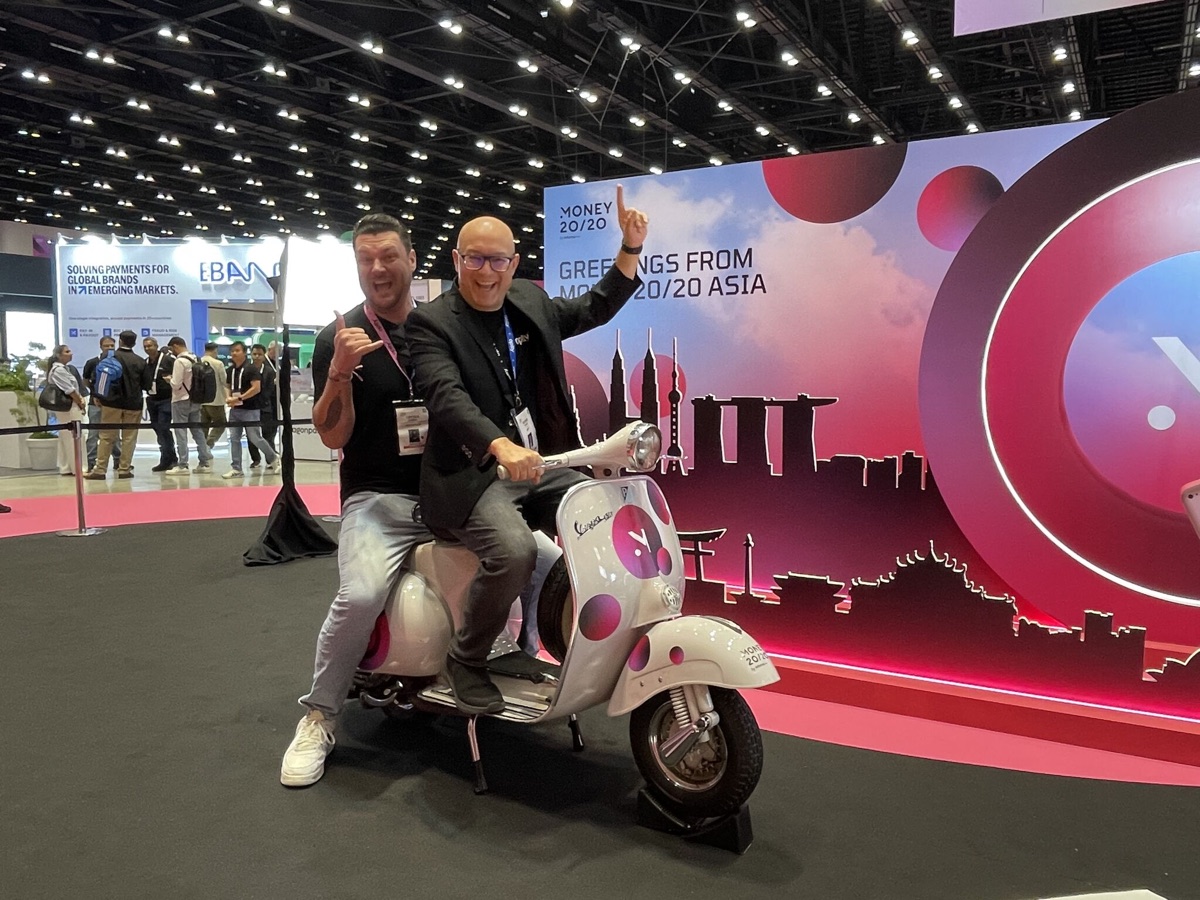 The Optty team at Money20/20 Asia